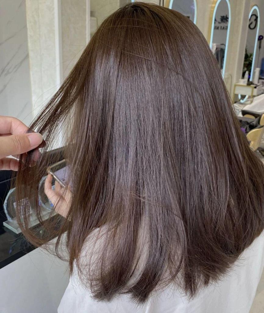 2026 Краска для волос: Серо-коричневый лен, цвет черного чая, с пользой для ухода за волосами