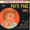 7-дюймовая пластинка PATTI PAGE  I Went To Your Wedding  Changing P SM3020 MERCURY Японский поп Б/у