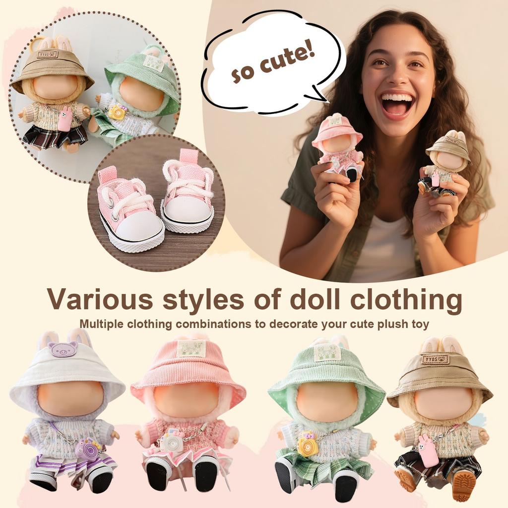 Fun Dolls Clothing, Anime Plush Toys And Cute Accessories,cuteDolls Clothings Crossbody