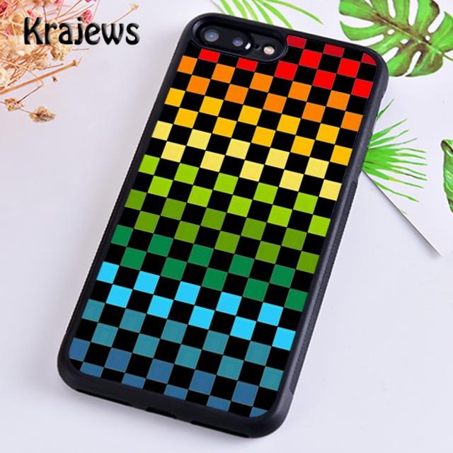 Клетчатый чехол-накладка для iPhone 17 Air 16 15 14 plus 12 13 pro max, корпус, чехол, Fundas