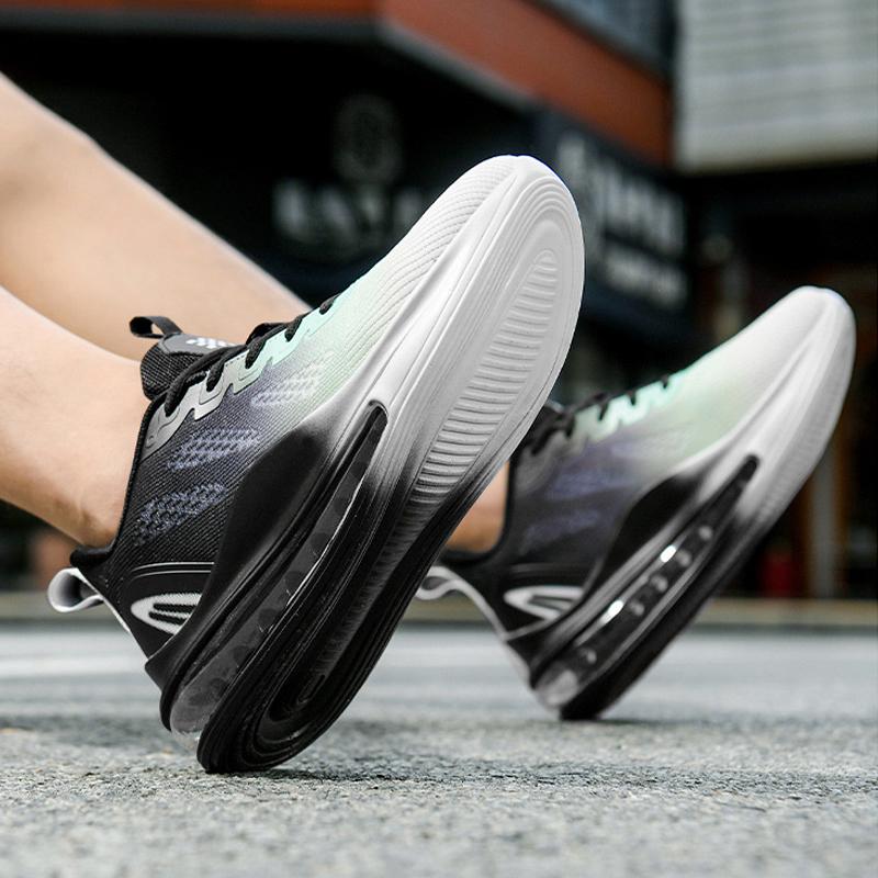 Onemix Мужские кроссовки для бега по шоссе с воздушной амортизацией, спортивные кроссовки для улицы, большие размеры 39-48, удобная обувь для бега для мужчин