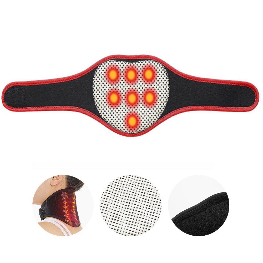 Soft Self-Heating Neck Brace Portable Heat Therapy Brace  Home Therapy Tingling Relief