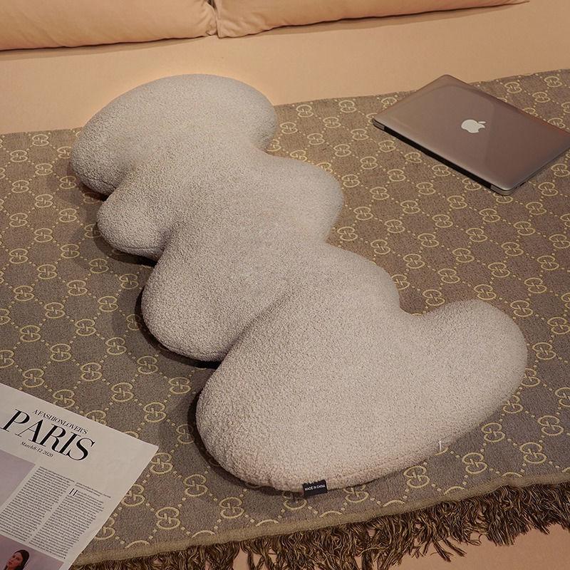 Роскошная длинная подушка «Волна»: Стильная подушка для спинки дивана, кровати или общежития - Идеальный подарок для пар.