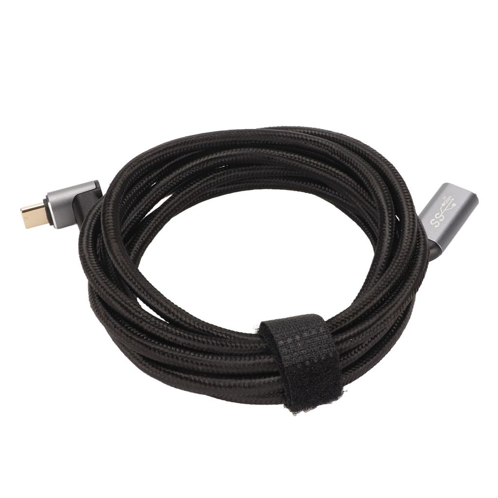USB C 3.2 Male To Female Cable PD100W Fast Charging 10Gbps 4K At 60Hz USB C Charging Cable for