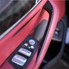 2x ABS Carbon Fiber Inner Door Pull Handle Trim Protect Cover For BMW 5 G30 G38