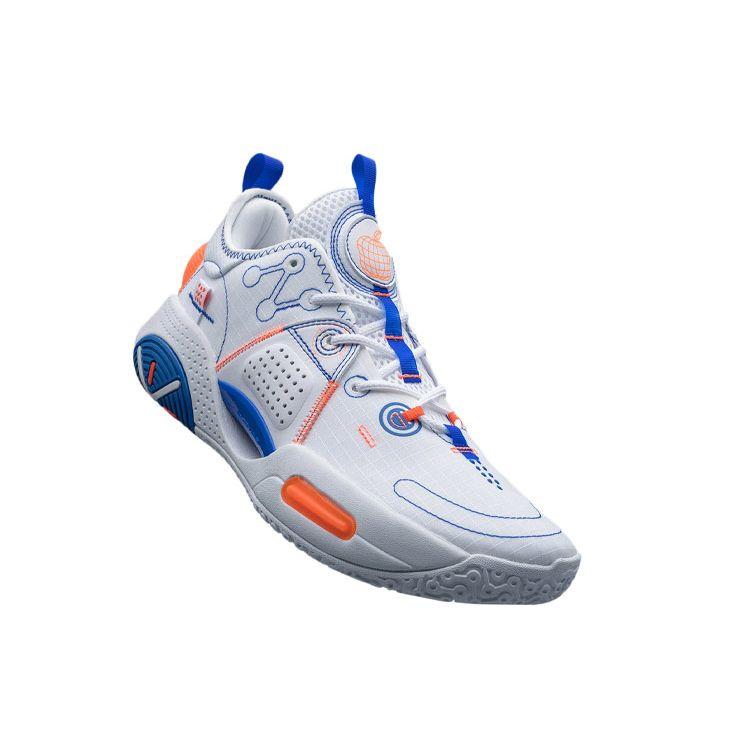 Li-Ning Wade All City 9 V1.5 The Big Apple мужские кроссовки белые стандартно-белые кристально-голубые ABAR077-5
