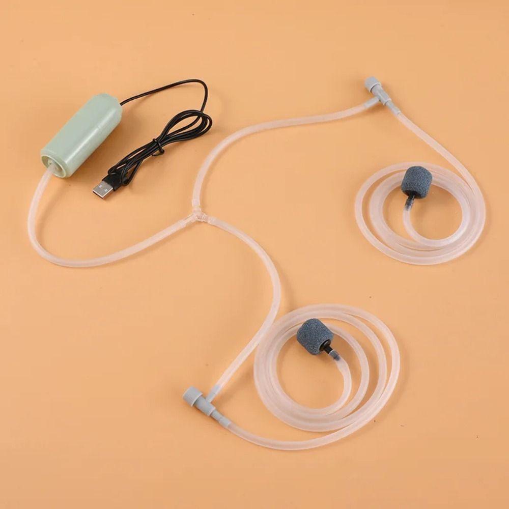 Ультра тихий фильтр для водного террариума, регулируемый кислородный аэратор, небольшой кислородный насос для аквариума