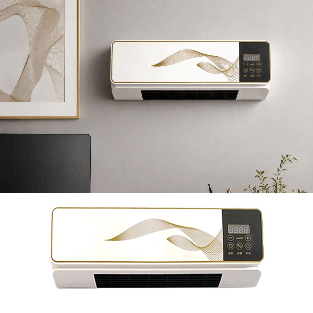 Temperature Protection Air Conditioner Fan Timer Function Wall Mounted Heater Winter Heating