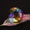 Rainbow Mystic Topaz Gemstone 215 Carat Lab-Created Pear Cut Huge Size CERTIFIED