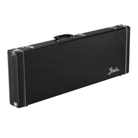 Жесткий кейс Fender Classic Series, деревянный кейс, черный - Strat®/Tele®,