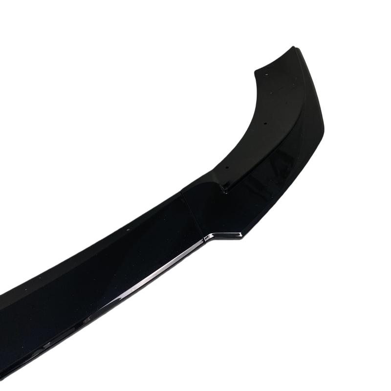 3Pcs Gloss Black Car Front Bumper Spiltter Lip For Mercedes-Benz C Class W204 S204 Facelift 2011-2014 AMG Line Tuning Bodykits