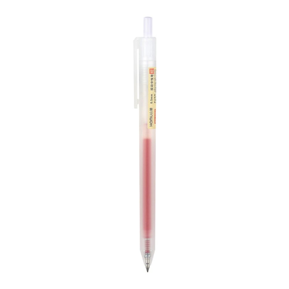 Black/Blue/Red Ink Gel Pen Press Type Signature Pens Multifunctional Writing Tool Stationery