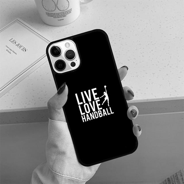 Handball Sport Phone Case For iPhone 17 Air 14 15 16 13 12 Cover For Apple 14 15 16 Pro Max 6S Plus Coque