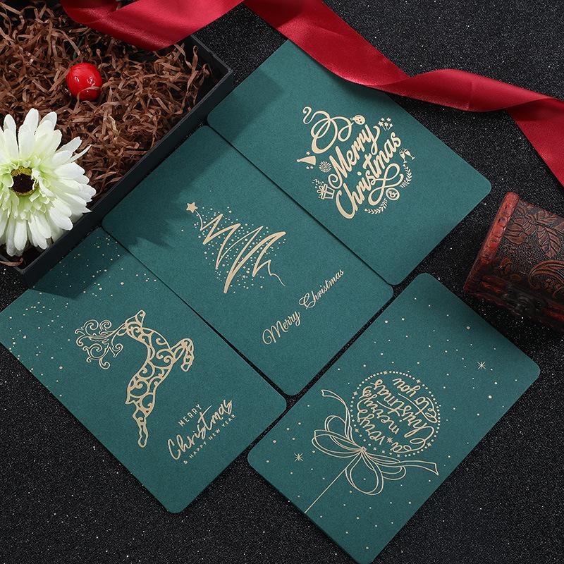 24PCS Christmas & Thanksgiving Greeting Card Set - Festive Holiday Designs for Gifts