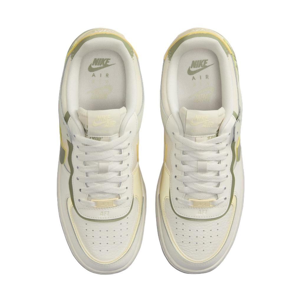 Nike Air Force 1 Shadow Pale Ivory Oil Green Women's Sneakers FN6335-101
