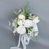 Wedding Bouquets with Ribbon for Bridal, Bridesmaids, Anniversary, Wedding