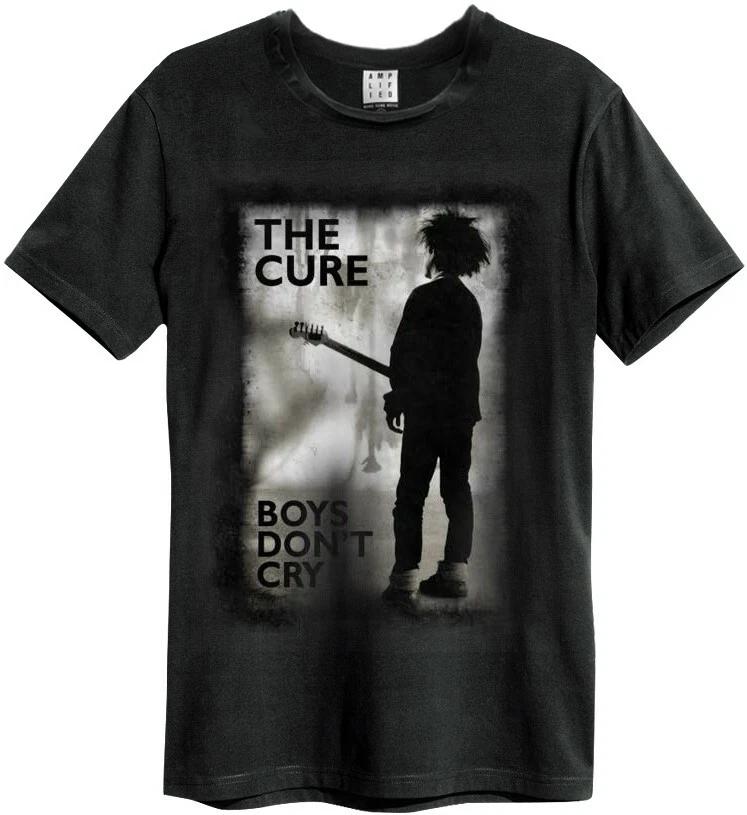 Amplified Unisex Tee The Cure Boys Dont Cry Black
