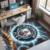 Football team City FC Pattern Rug, Indoor/Outdoor Mat, for Picnic, Gameroom, Bedroom, Office, Living Room, Home Decor Carpet, Birthday Gift