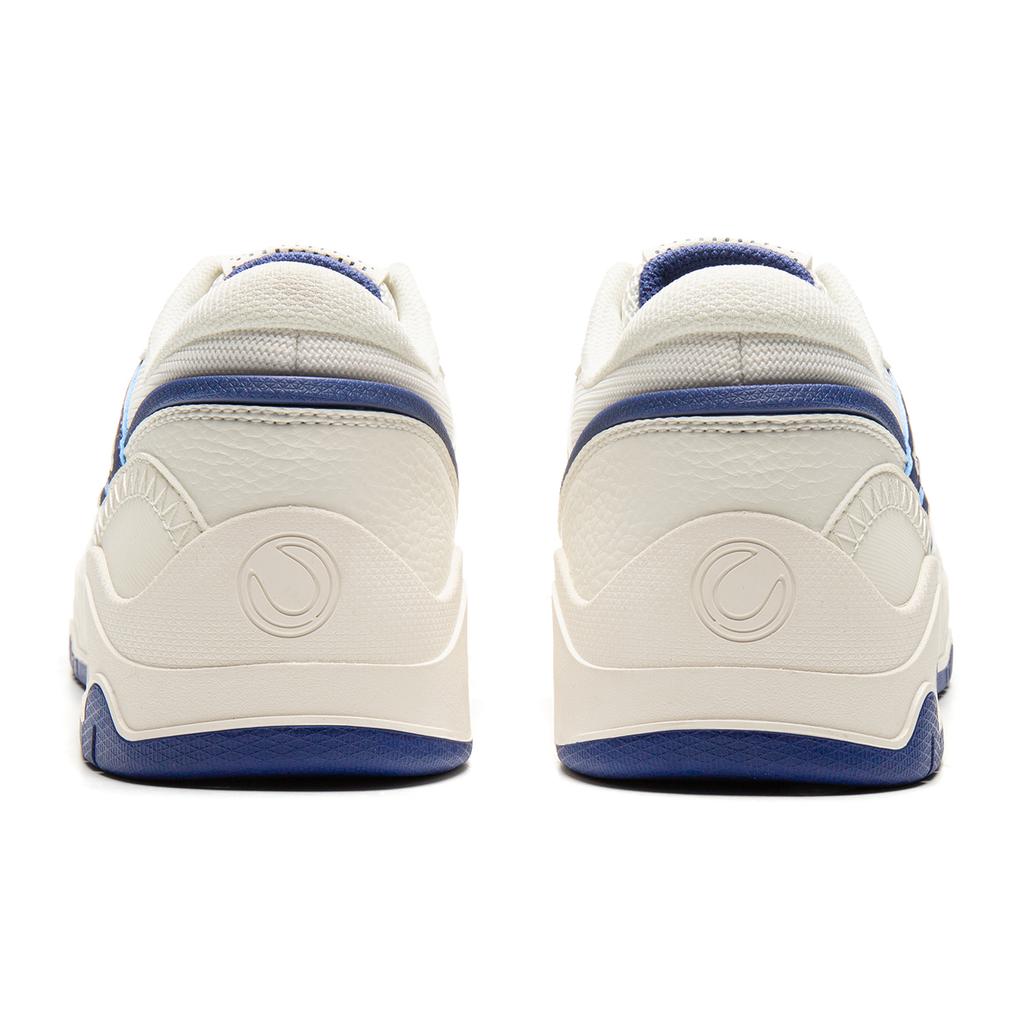 Li Ning Moon White 3 Скейтбордические кроссовки Мужские Низкие Бело-синие AGCV077-8