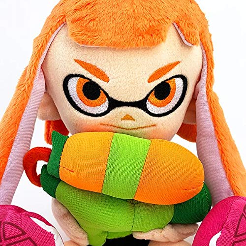 Sanei Boeki Splatoon ALL STAR COLLECTION Девочка А Мягкая игрушка SP01 (S) Ш9.5×Г9.5×В22см