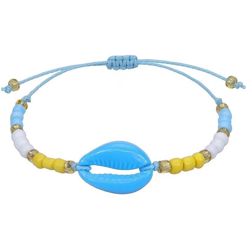 Браслеты Boho Miyuki для женщин, шикарный милый браслет из ракушек, простая ручная работа, регулируемый браслет, модные украшения