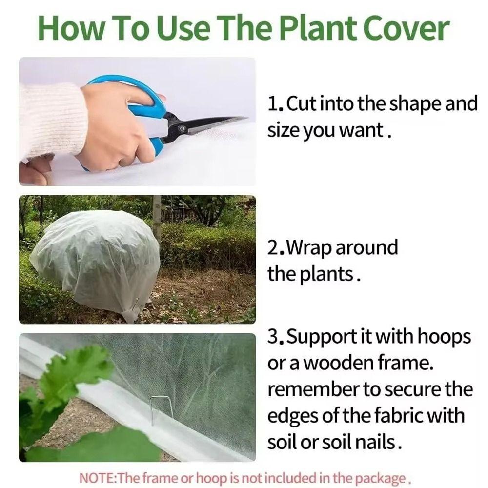 Reusable Frost Protection Blanket Non-woven Fabric Weed Control Fabric Greenhouse Film