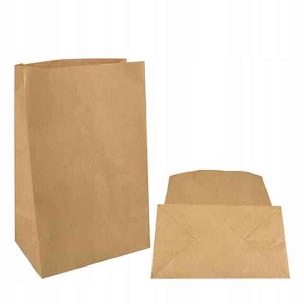Block Paper Bag 250X110X320 Catering Eco