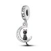 925 Sterling Silver Rainbow Sunflower Beads Animal Elephant Pendant Charms Fit Bracelet For Women