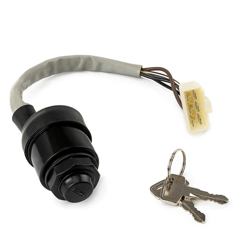 High quality New For 27005-1191 Ignition Key Switch For Mule 4000 4010 Trans 600 610 KAF 300 Mule 500 520 Replace Kawasaki