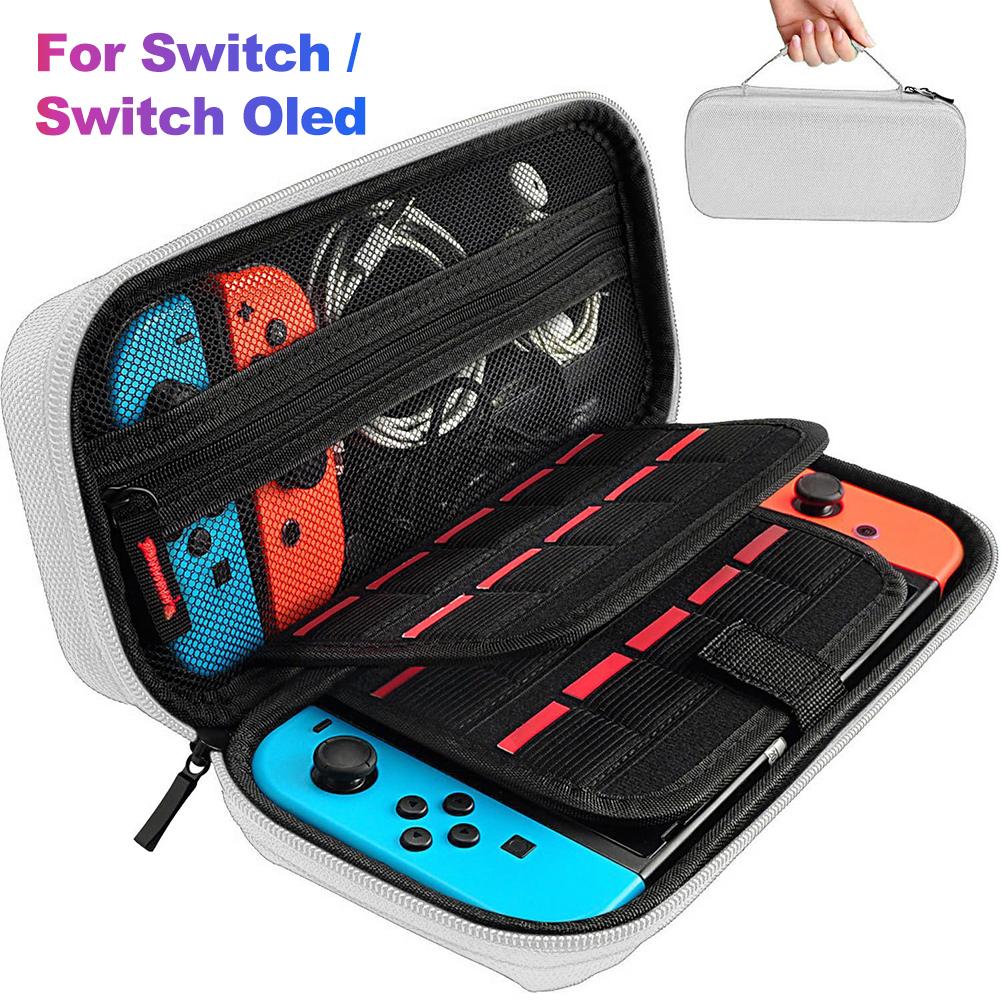 Чехол для переноски для Switch 2 для Switch Oled Сумка на молнии Ударопрочная сумка-органайзер для Nintendo для Switch Портативная игровая консоль