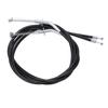 2pcs ATV Front Brake Cable High Strength Steel Rugged Structure for GY6 125 150 200 250cc