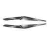 For BMW X5 G05 X6 G06 LCI  2024 2025 ABS Black Front headlights eyebrow Cover Trims Decoration Frame Exterior Accessories