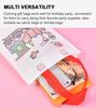DIY Graffiti Bag with Coloring Marker Carnival Animal Art Party Goodie Bags for Kids Eco Reusable Mini Non-woven Shopping bag