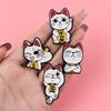 Popular Anime Enamel Pin Golden Cartoon Movie Lapel Pins Cat Badges Girl Brooch for Clothes Backpacks Cosplay Gift Friends