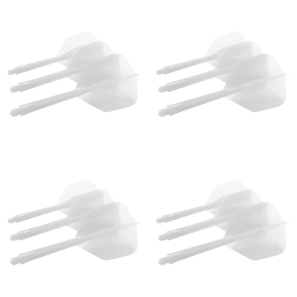 12-3 шт. профессиональные дротики, 2BA, пластиковые прозрачные стержни, дротики, анти-падение, интегрированные дротики, для помещений и улицы