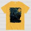 Starry School Cotton Summer Casual Cool Loose T-Shirt