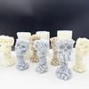 Силиконовая форма для свечей серии «Череп» Форма из гипсовой смолы в виде розы на Хэллоуин Инструмент для самостоятельного изготовления мыла Декоративные украшения на Хэллоуин Инструменты для изготовления свечей