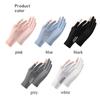 Thin Sunscreen Gloves Ice Silk Anti-UV Mittens Fashion Sun Protection Gloves  Summer Spring