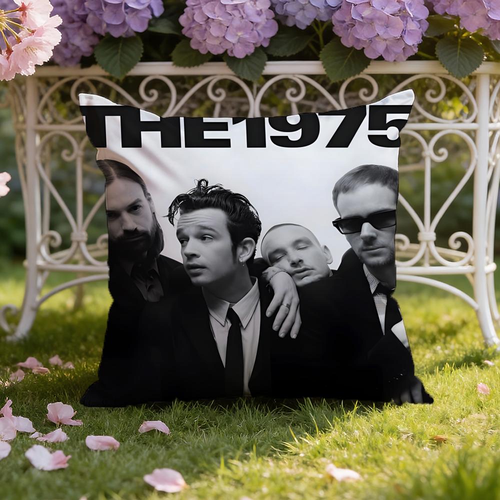 Подушка с чехлом для подушки The 1975S, двойного назначения для дома и автомобиля: Двусторонняя конструкция для максимального комфорта