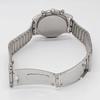 [USED] 386 Free Shipping Battery Replaced Seiko Chronograph Watch Silver
