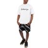 Balenciaga Шорты-бермуды с логотипом-каракулями 672410TML131070
