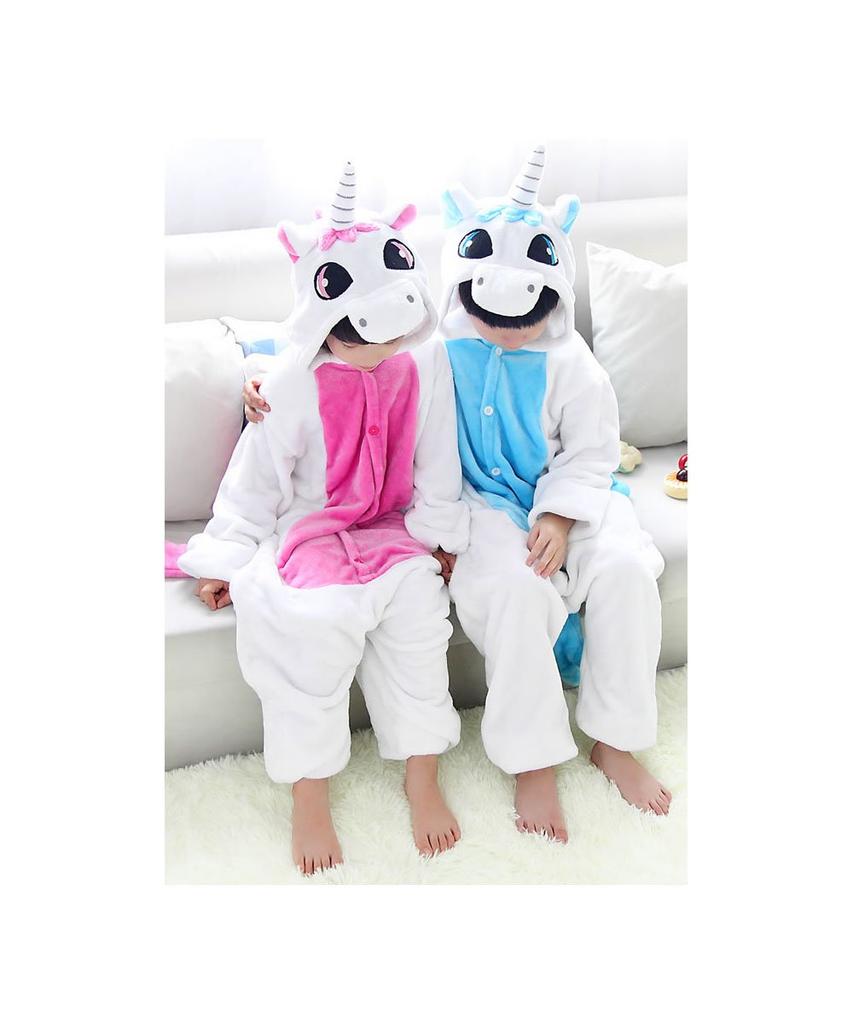 Monster Kigurumi Kigurumi for Kids, Cosplay Costume, Loungewear, Unisex (120cm, Pink)