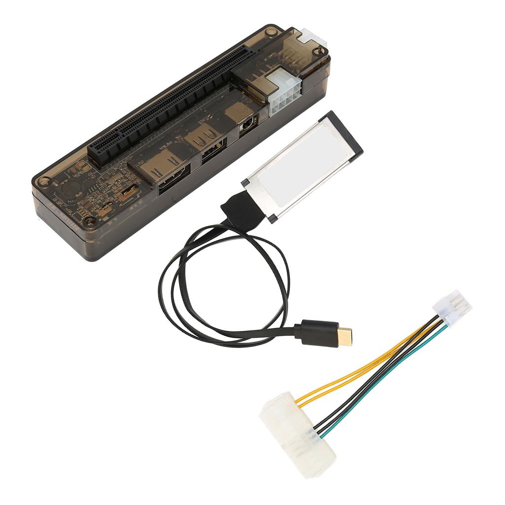 Laptop Video Card Dock Express Card Interface 6Pin 8Pin Power Sturdy ABS External EXP GDC for