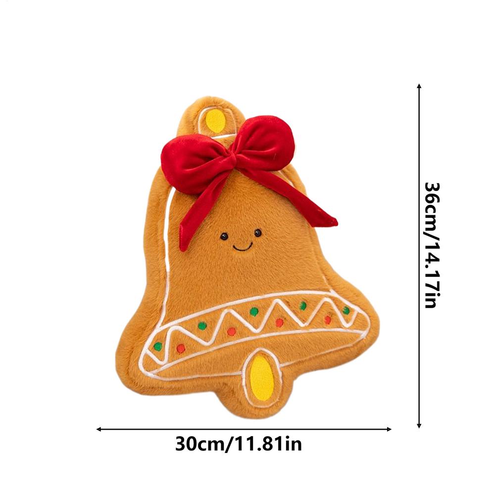 Christmas Pillows for Couch Skin-Friendly Plush Cushion Comfortable Christmas Tree Pillow for Sofa Bedroom Dorm Apartment Den