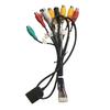 Car Radio Rca Output Wire Harness Wiring Connector Adaptor Cable 4G Sim Car Slot Car Radio +4G Antenna Cable