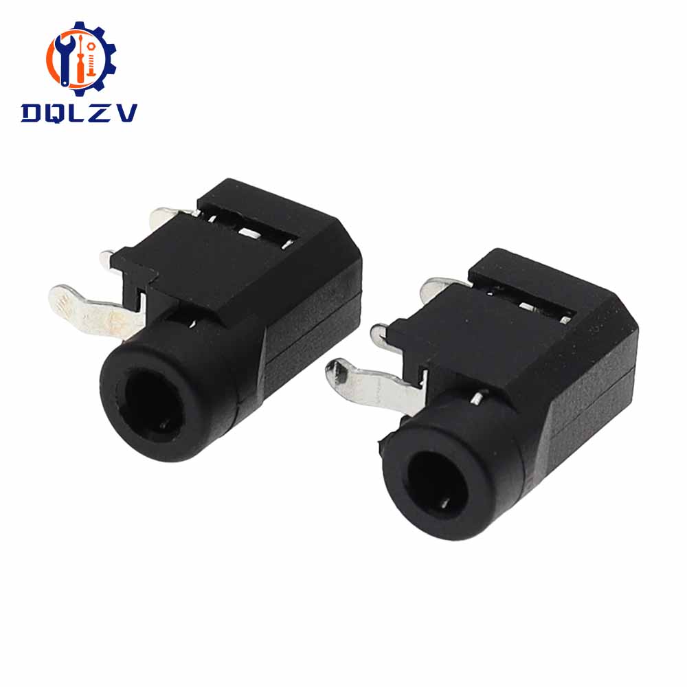PJ-314 Mono-Dual Channel 3.5mm Headphone Socket 3.5 Audio Socket Headphone Holder Connector