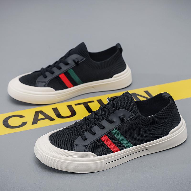 Fashion Men's Board Shoes Summer Breathable Mesh Soft Sole Outdoor Leisure Sneakers Platform Tennis Trendy Sports Walking Shoes 39-44