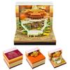 Stylish 2027 Desk Calendar With LED Lights 3D Pages For Home Decoration