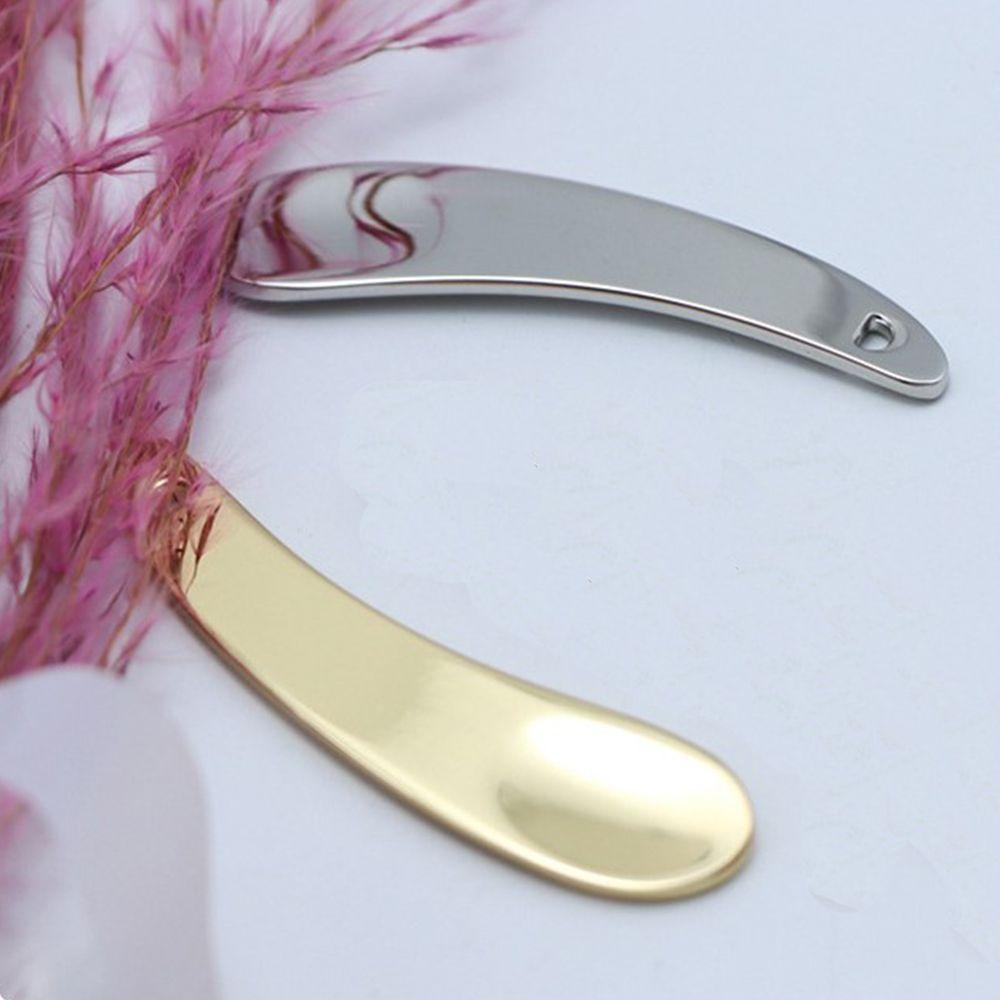 Eye Cream Stick Massage Spoon Makeup Spatula Facial Cream Spoon Curved Scoop Mini Cosmetic Spoon