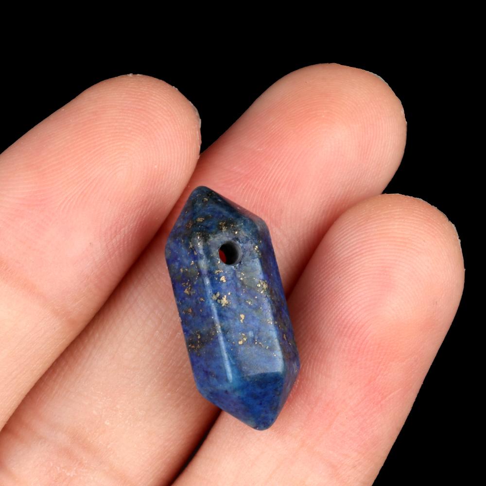 2 шт. серьги кулон натуральный камень шестиугольная колонна одно отверстие кулон для изготовления ювелирных изделий серьги ожерелье аксессуар своими руками